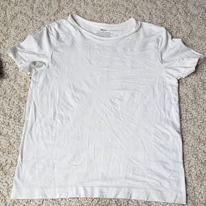 SKIMS White Short Sleeve Crew Tee